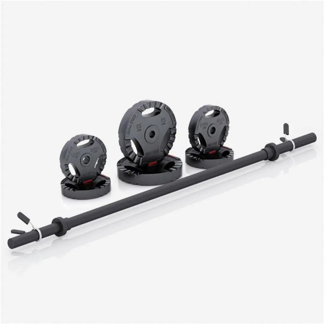 Gorilla Sports Aerobic Halterset 20kg - 5 Sets - 100kg - Zwart