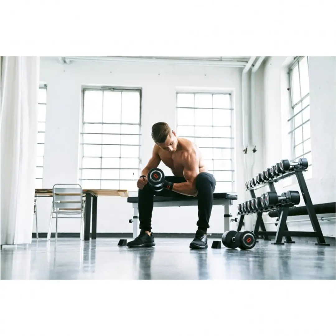 Gorilla Sports Dumbbellset 15kg - 2x7,5kg Zwart