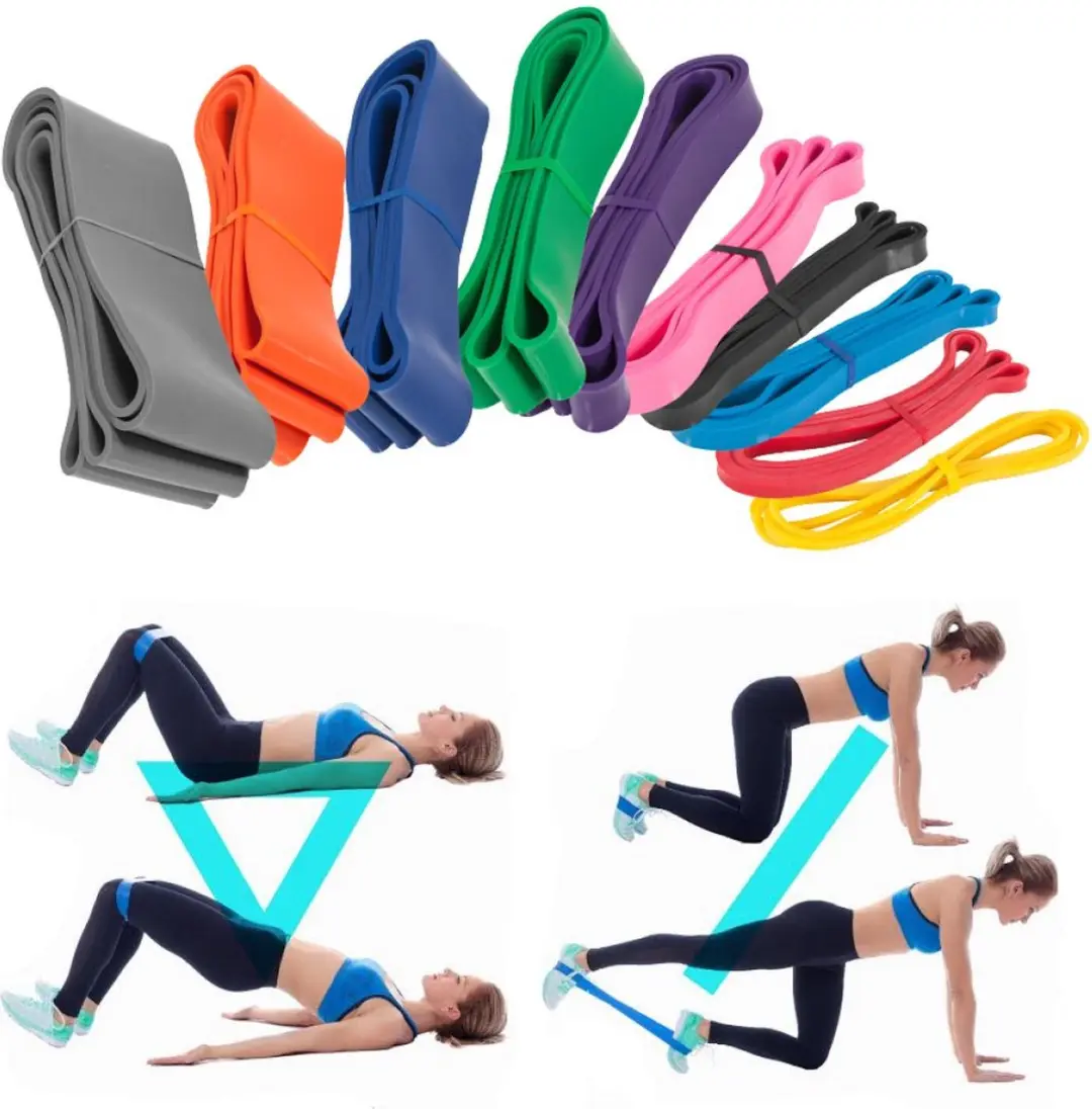 Gorilla Sports Weerstandsbanden Set 10 Stuks - Multikleur
