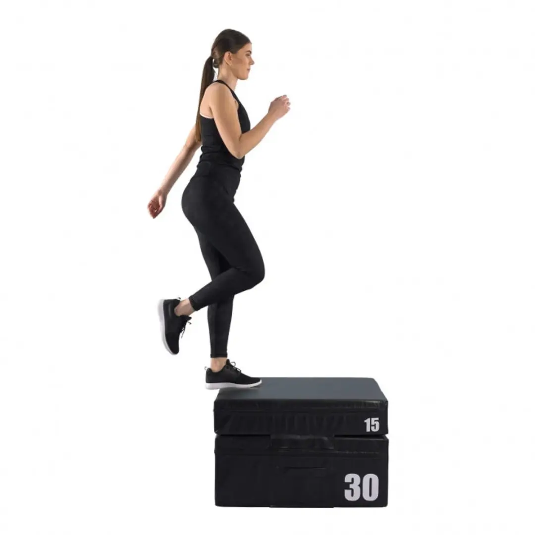 Gorilla Sports Plyo Box 45cm - Zwart