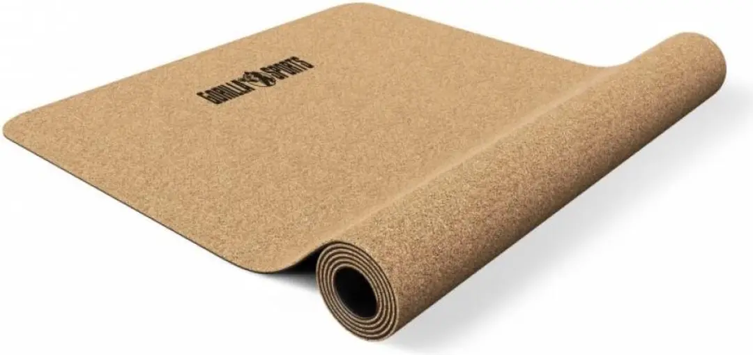 Gorilla Sports Yogamat Kurk 5mm
