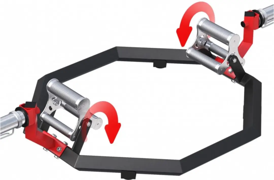 Gorilla Sports Trap Bar 50mm - Chroom