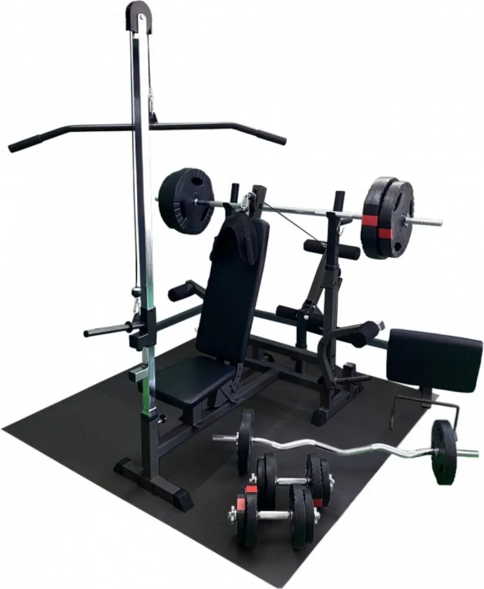 Gorilla Sports Fitnessbank 100kg Set