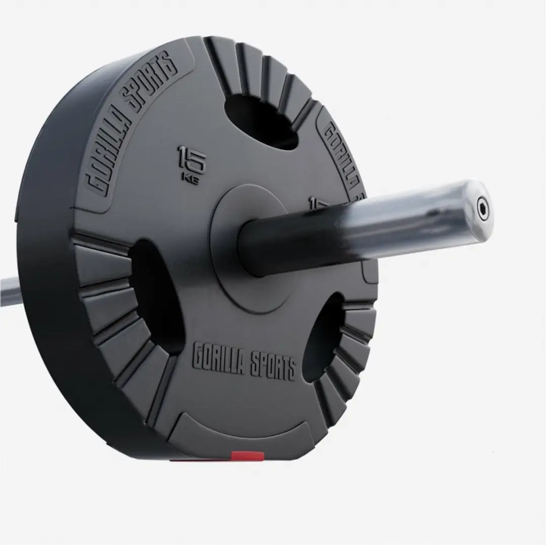 Gorilla Sports Olympisch Halterschijven 15kg - 2 Stuks - 50mm