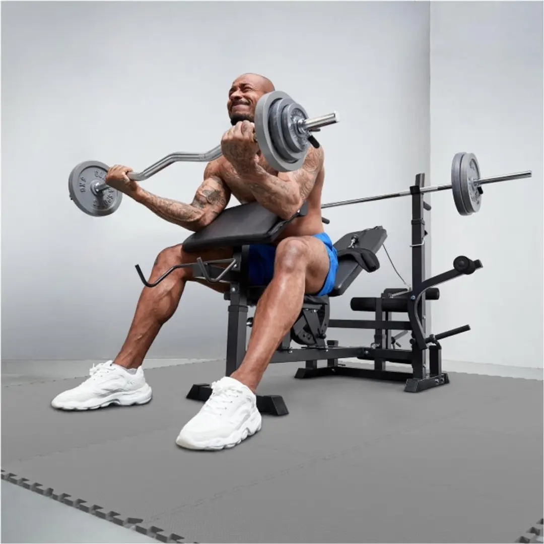 Gorilla Sports Vloermatten Grijs - 16 Stuks 5,76 m²
