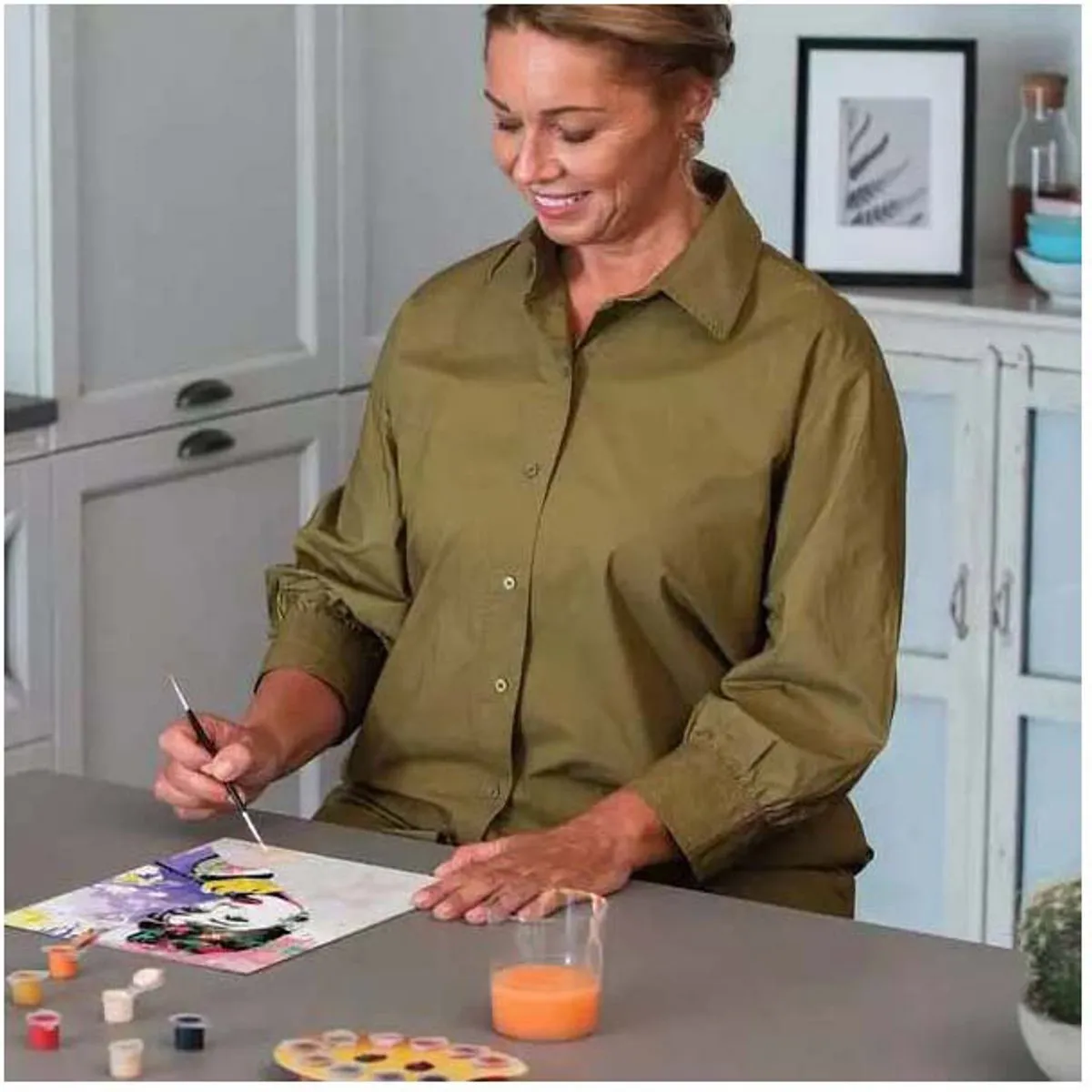 Ravensburger CreArt Schilderen op Nummer Audrey Hepburn - Multicolor