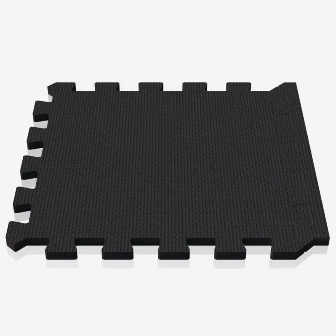 Gorilla Sports Puzzelmat 30x30 - 26 Stuks (18+8) - Zwart