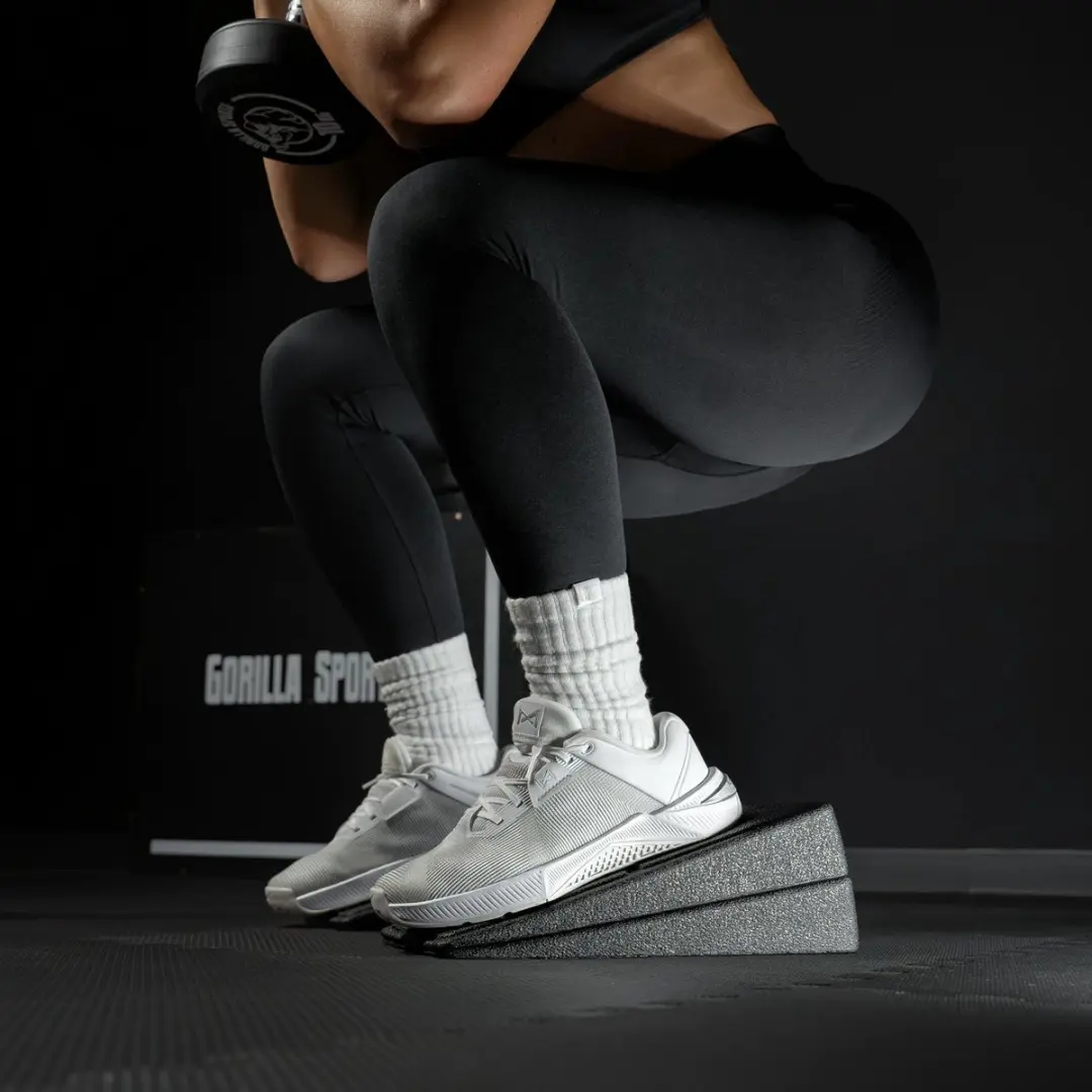 Gorilla Sports Calf Stretcher Set 3-delig - Zwart