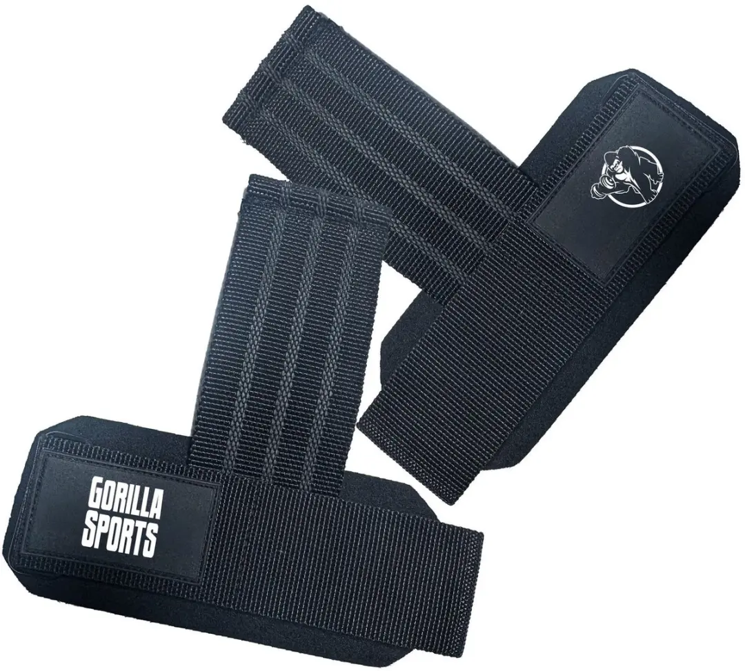 Gorilla Sports Powergrip Lifting Straps