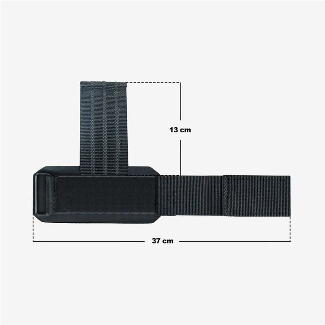Gorilla Sports Powergrip Lifting Straps - Verstelbaar - One Size