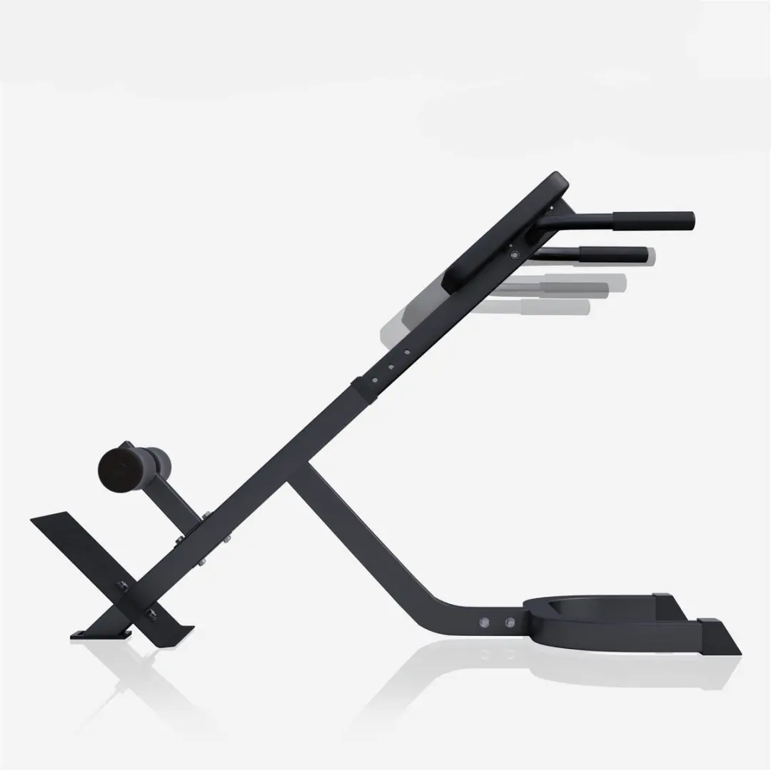 Gorilla Sports Hyperextensie Bank - Zwart