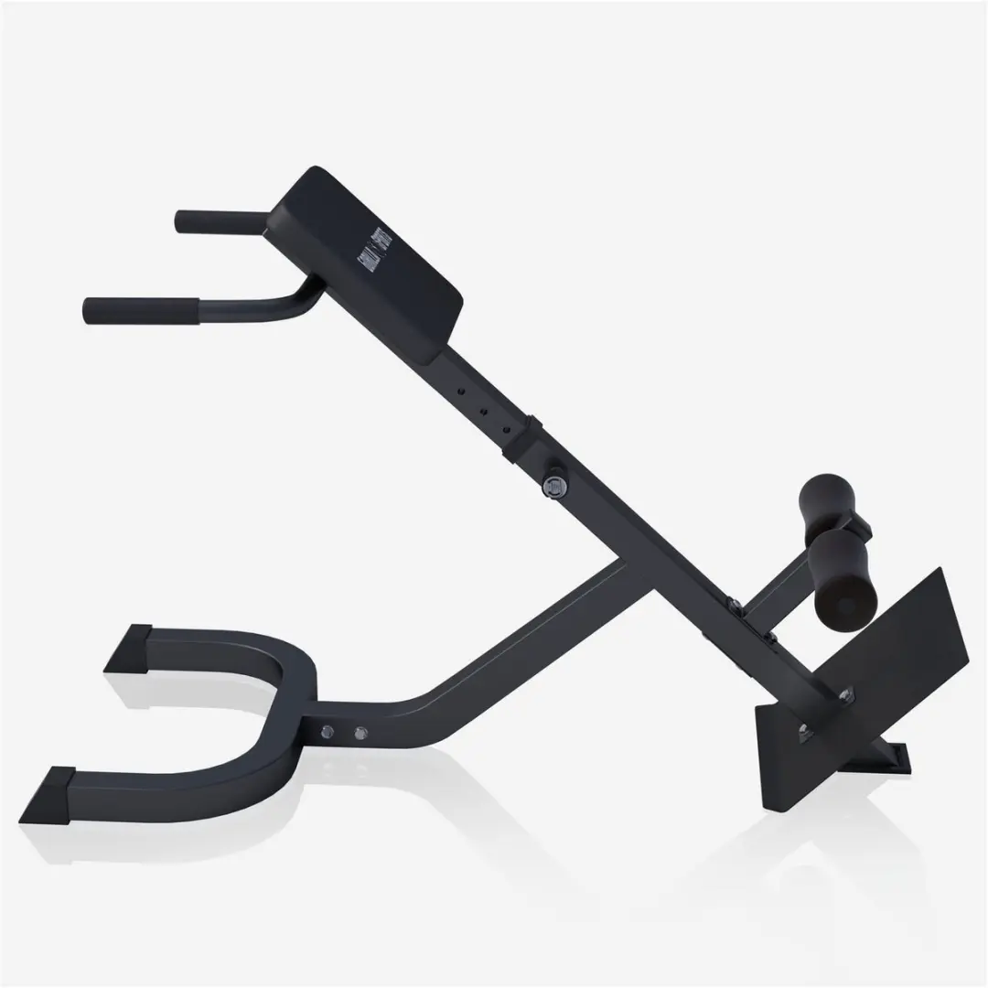 Gorilla Sports Hyperextensie Bank - Zwart