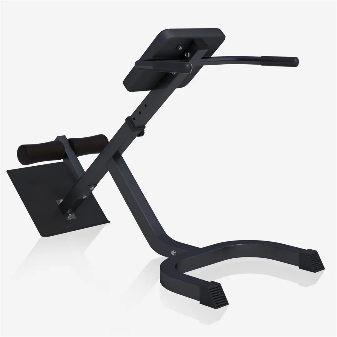 Gorilla Sports Hyperextensie Bank - Zwart