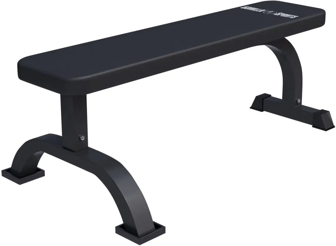 Gorilla Sports Vlakke Fitnessbank Halterbank 100106-00019