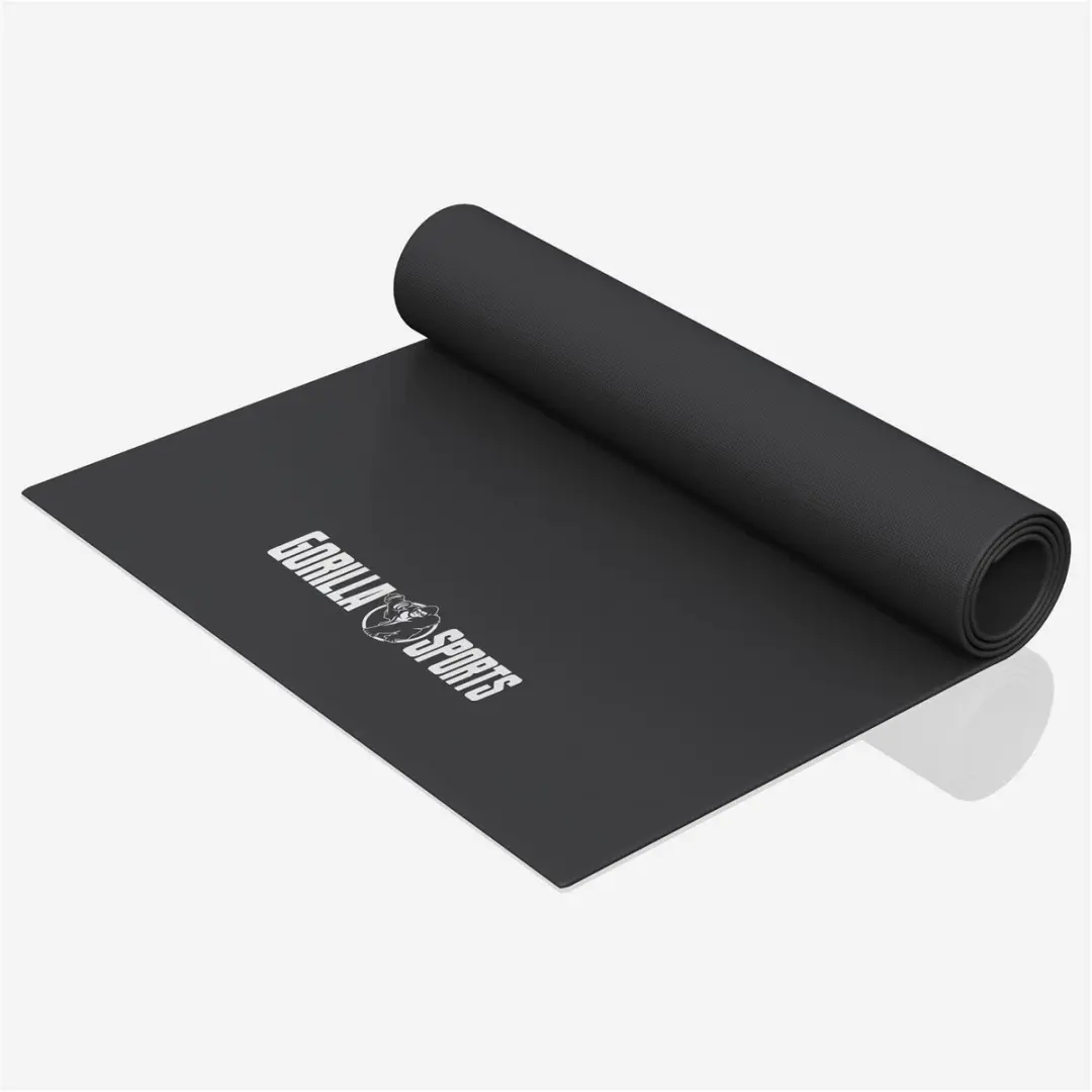 Gorilla Sports Vloermat 120x60cm - Zwart - afbeelding 6 van 6