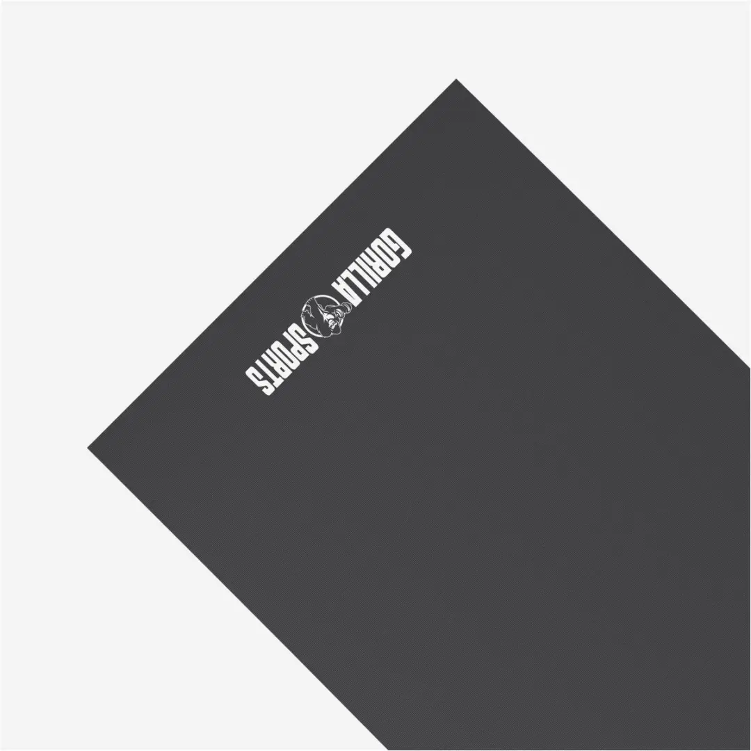 Gorilla Sports Vloermat 120x60cm - Zwart