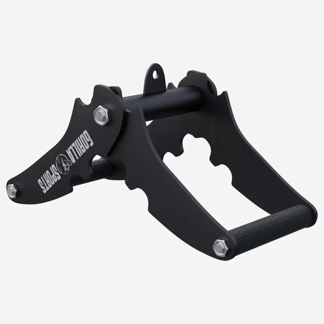 Gorilla Sports T-Bar Row Handgreep - 2-in-1 - Zwart