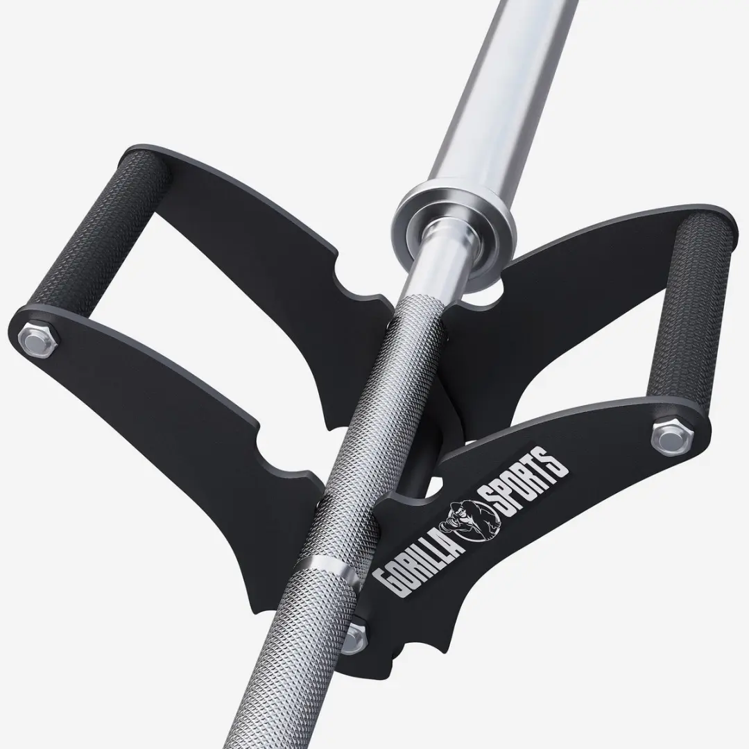 Gorilla Sports T-Bar Row Handgreep - 2-in-1 - Zwart