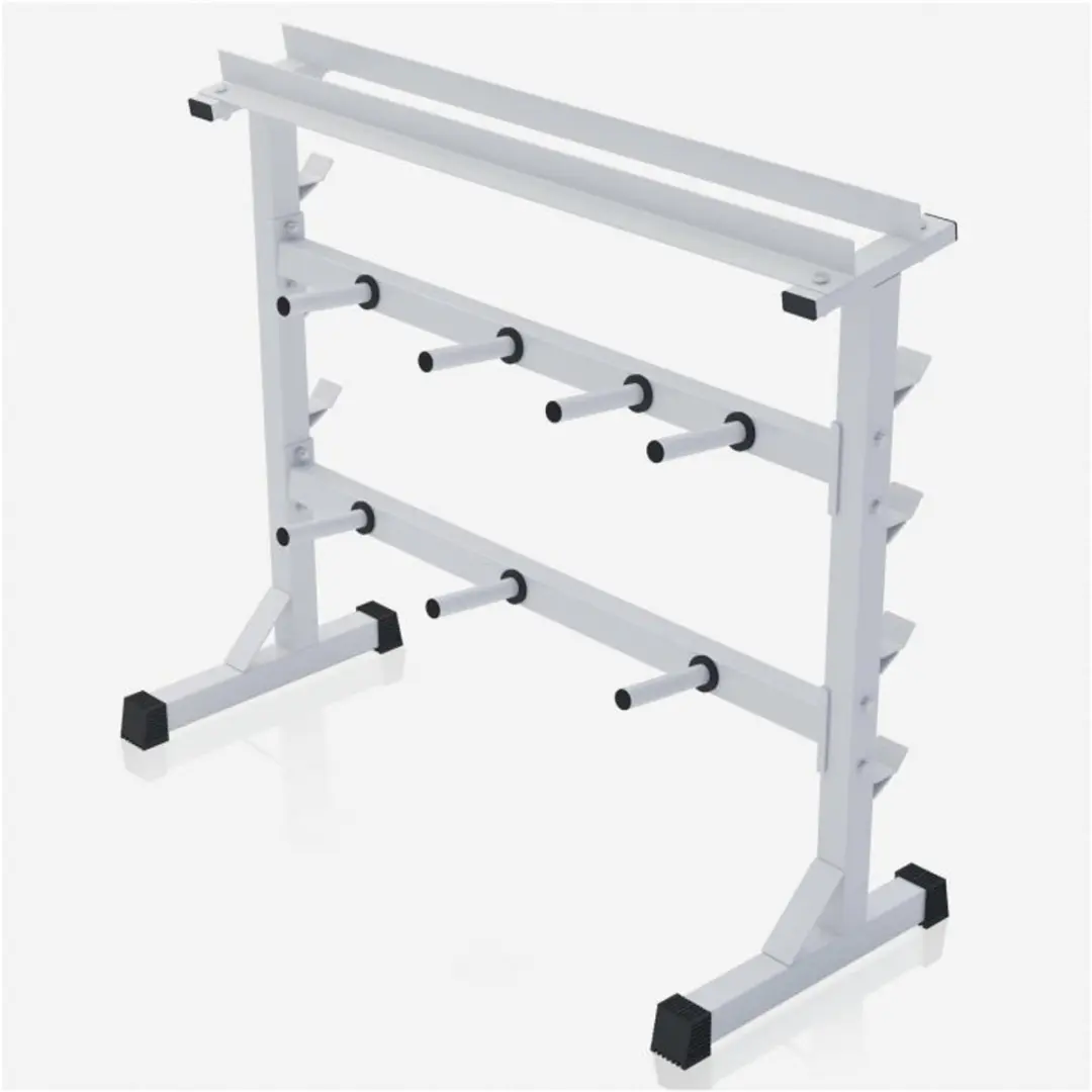 Gorilla Sports Halterrek Wit - 30mm