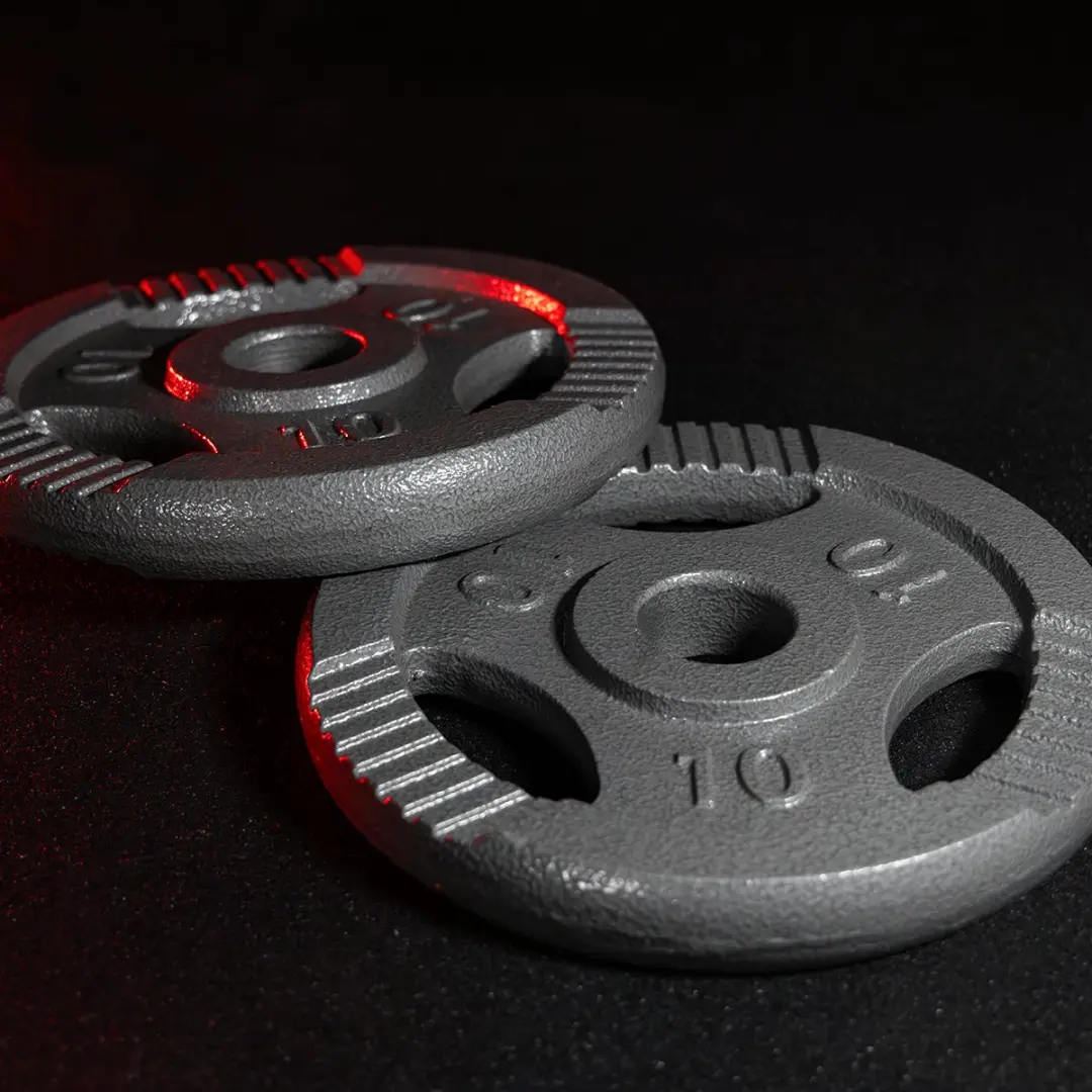 Gorilla Sports Halterschijf Gripper 30mm 10kg - Gietijzer