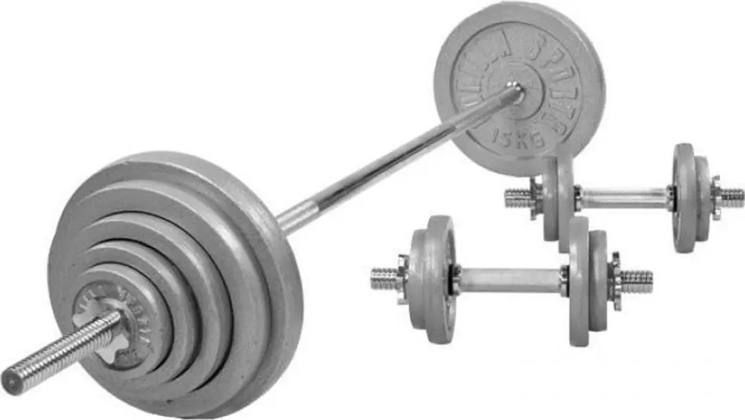 Gorilla Sports Halterset 100kg