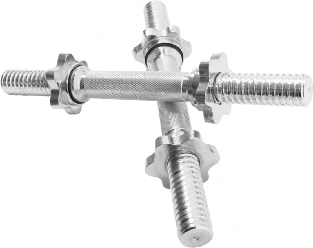 Gorilla Sports Halterset 100kg - Gietijzer - 27-delig