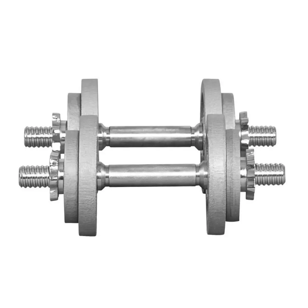 Gorilla Sports Halterset Gietijzer 20kg - 14-delig