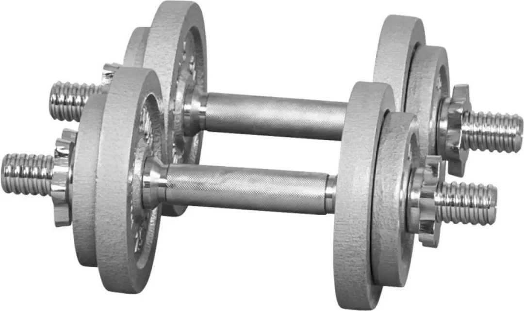 Gorilla Sports Halterset Gietijzer 20kg - 14-delig