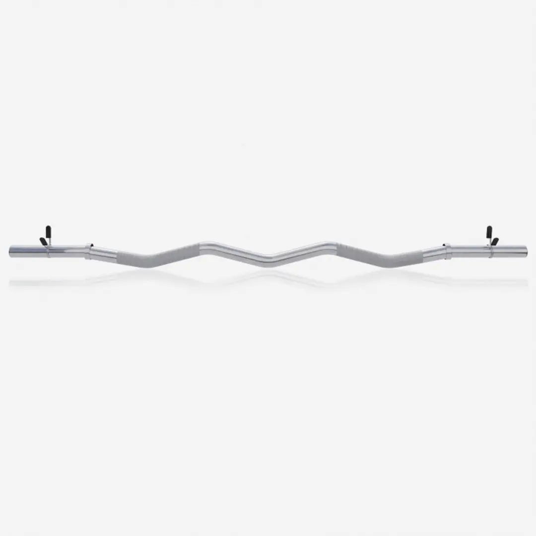 Gorilla Sports EZ Curl Stang 120cm - 30/31mm - Chroom
