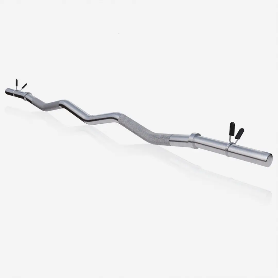 Gorilla Sports EZ Curl Stang 120cm - 30/31mm - Chroom