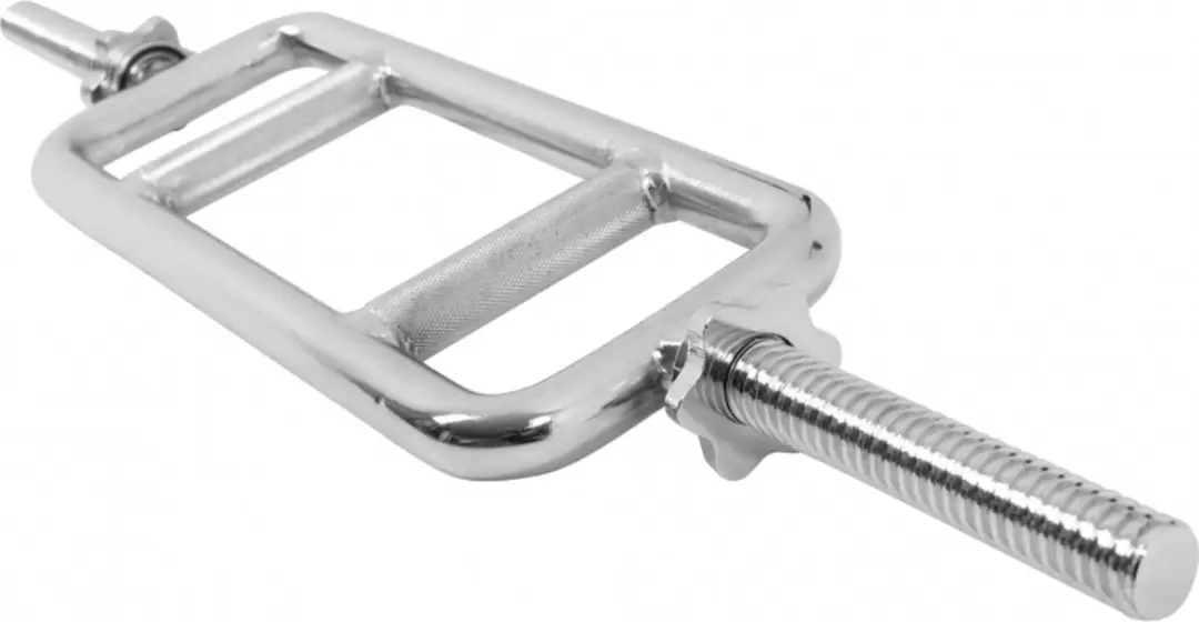 Gorilla Sports Triceps Trainer Halterstang 30mm - Chroom