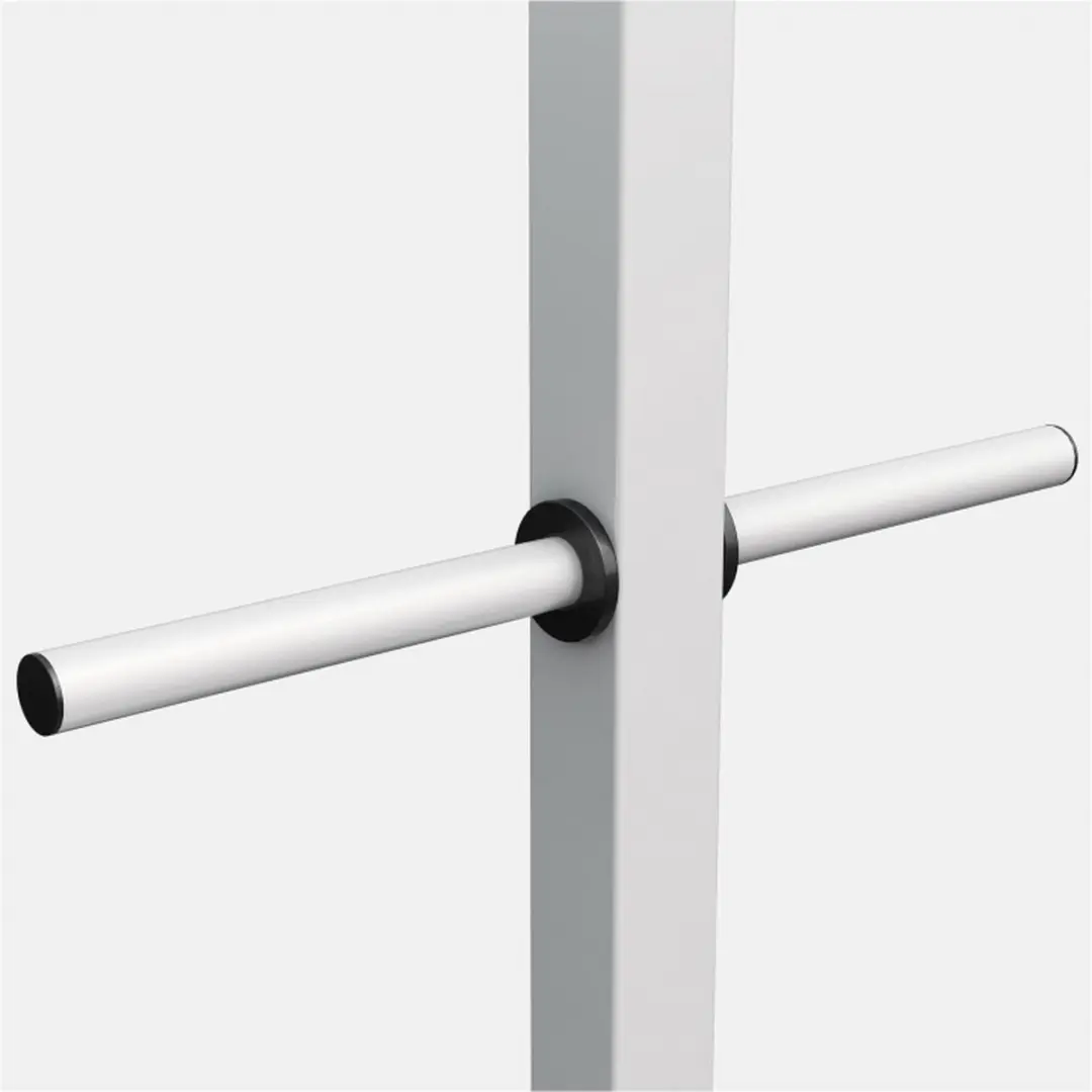 Gorilla Sports Schijvenstandaard 30/31mm - Halterrek - Wit