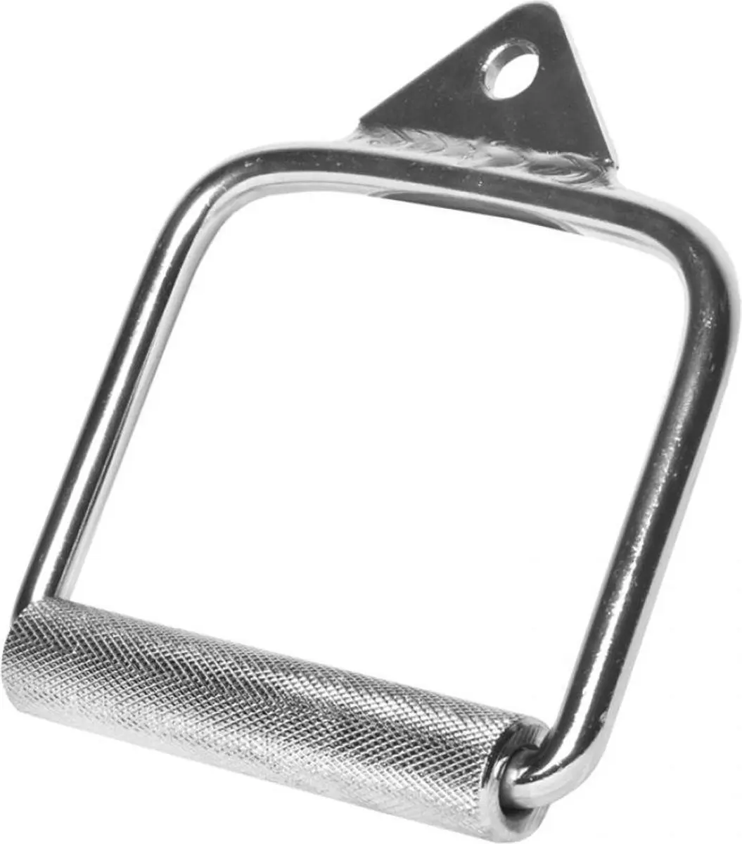 Gorilla Sports Eenhandsgreep Lat Pulley - Krachtstation - Zilver