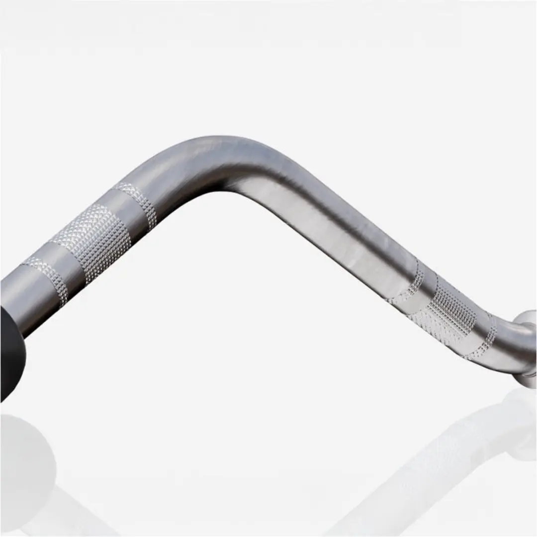 Gorilla Sports Curlgreep 75cm - Chroom - 200kg - afbeelding 6 van 6