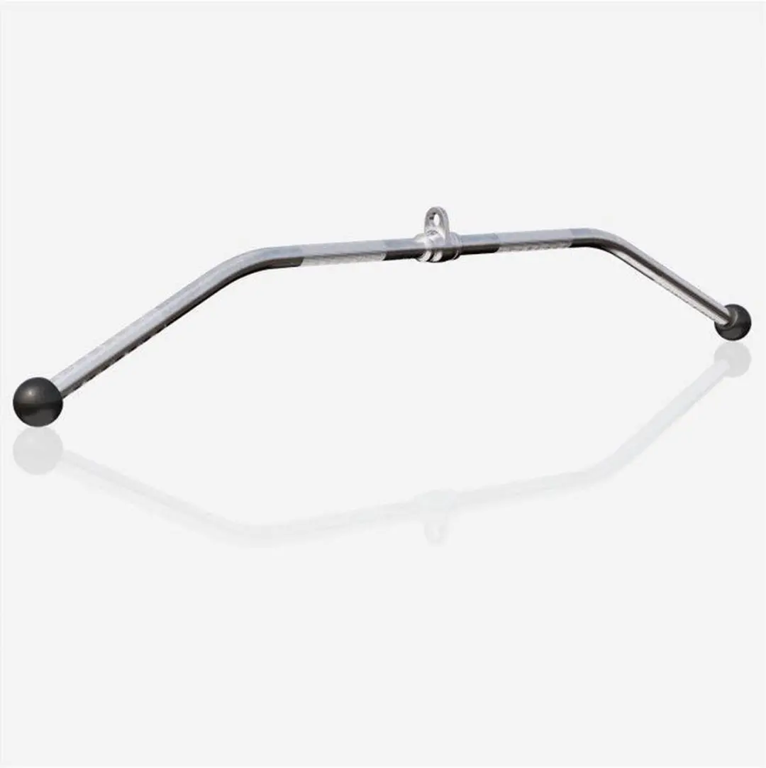 Gorilla Sports Lattrekstang 120cm - Anti-slip - Chroom