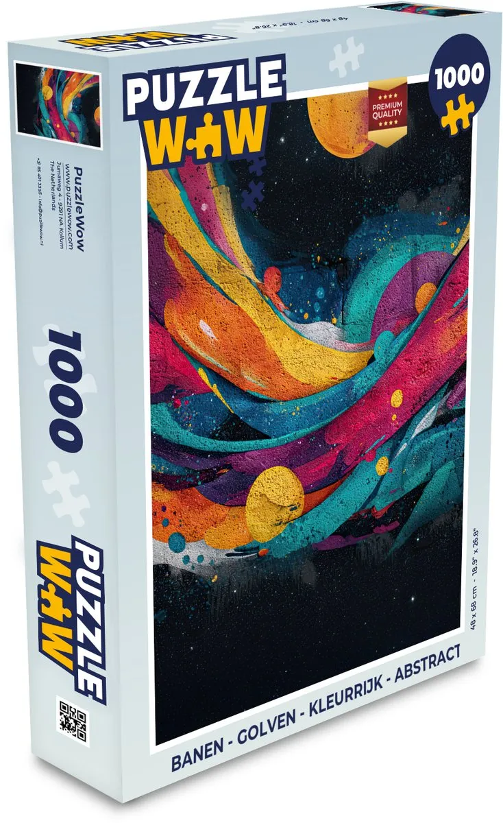 PuzzleWow Legpuzzel 1000 Stuks