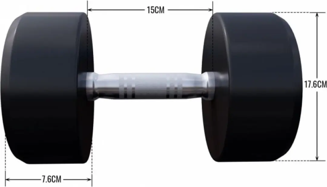 Gorilla Sports Dumbbell 20 kg - Gietijzer