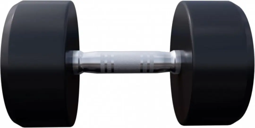 Gorilla Sports Dumbbell 17,5 kg - Gietijzer - Zwart
