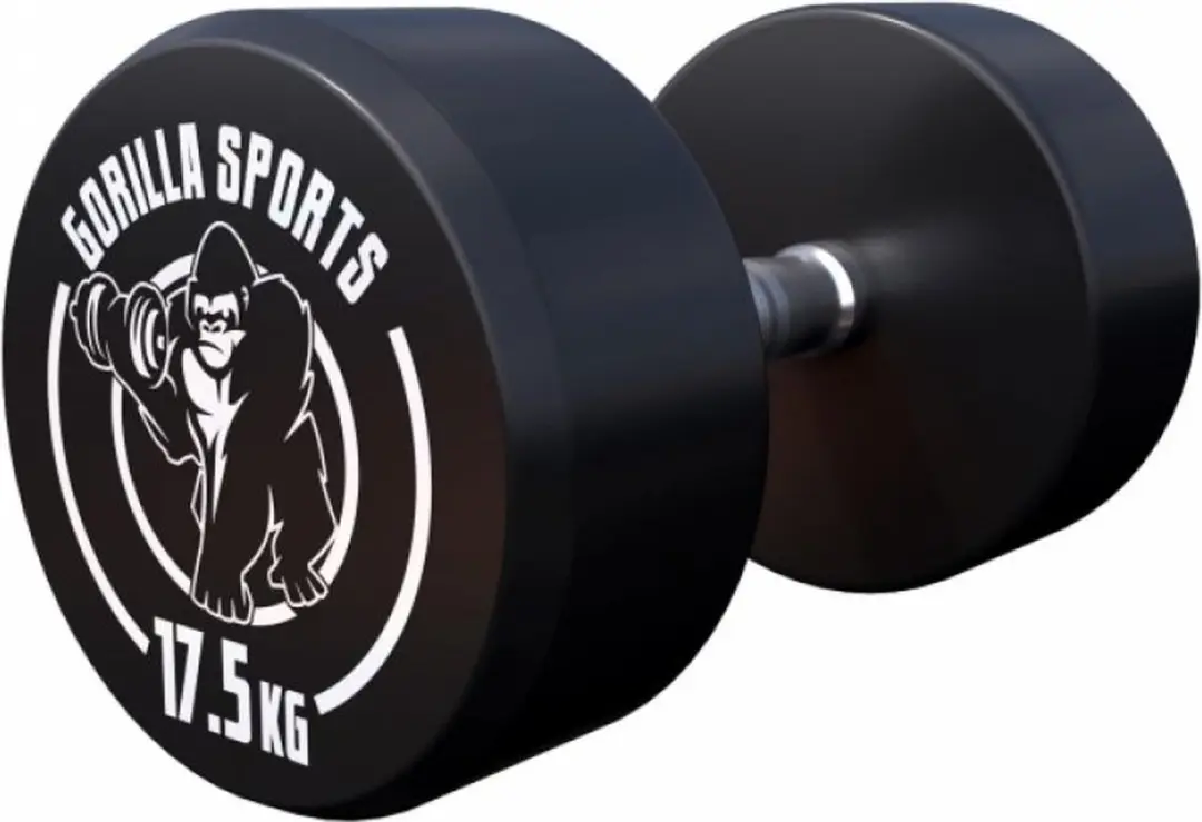 Gorilla Sports Dumbbell 17,5 kg