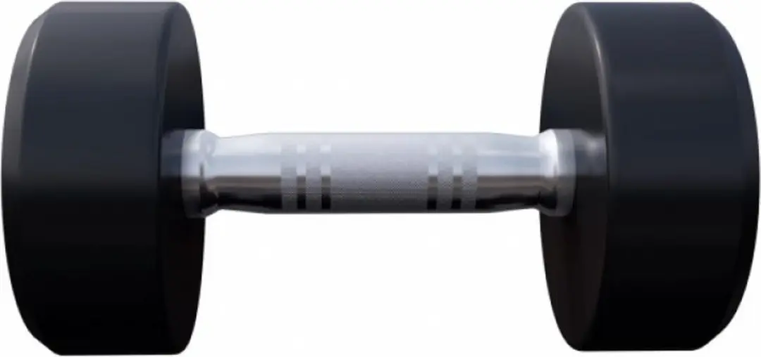 Gorilla Sports Dumbbellset 15kg - 2x7,5kg - Gietijzer - Zwart