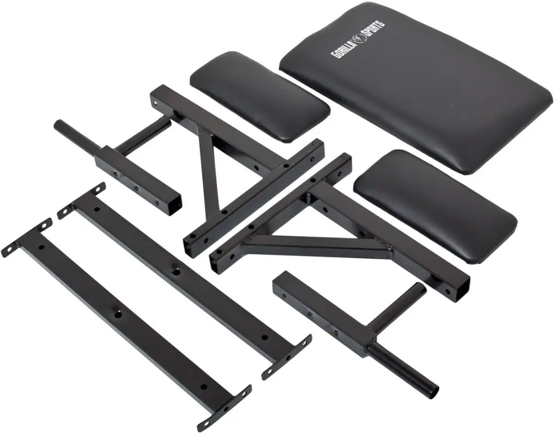 Gorilla Sports Ab Dip Combi Station - Dipstation - 200 kg