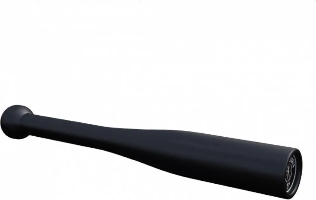 Gorilla Sports Clubbell 15 kg - Gietijzer - Zwart