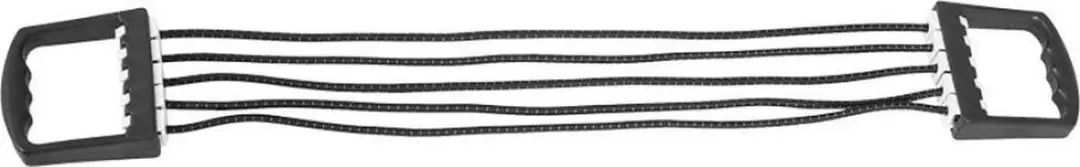 Gorilla Sports Chest Expander 5-voudig - Weerstandsband - Zwart
