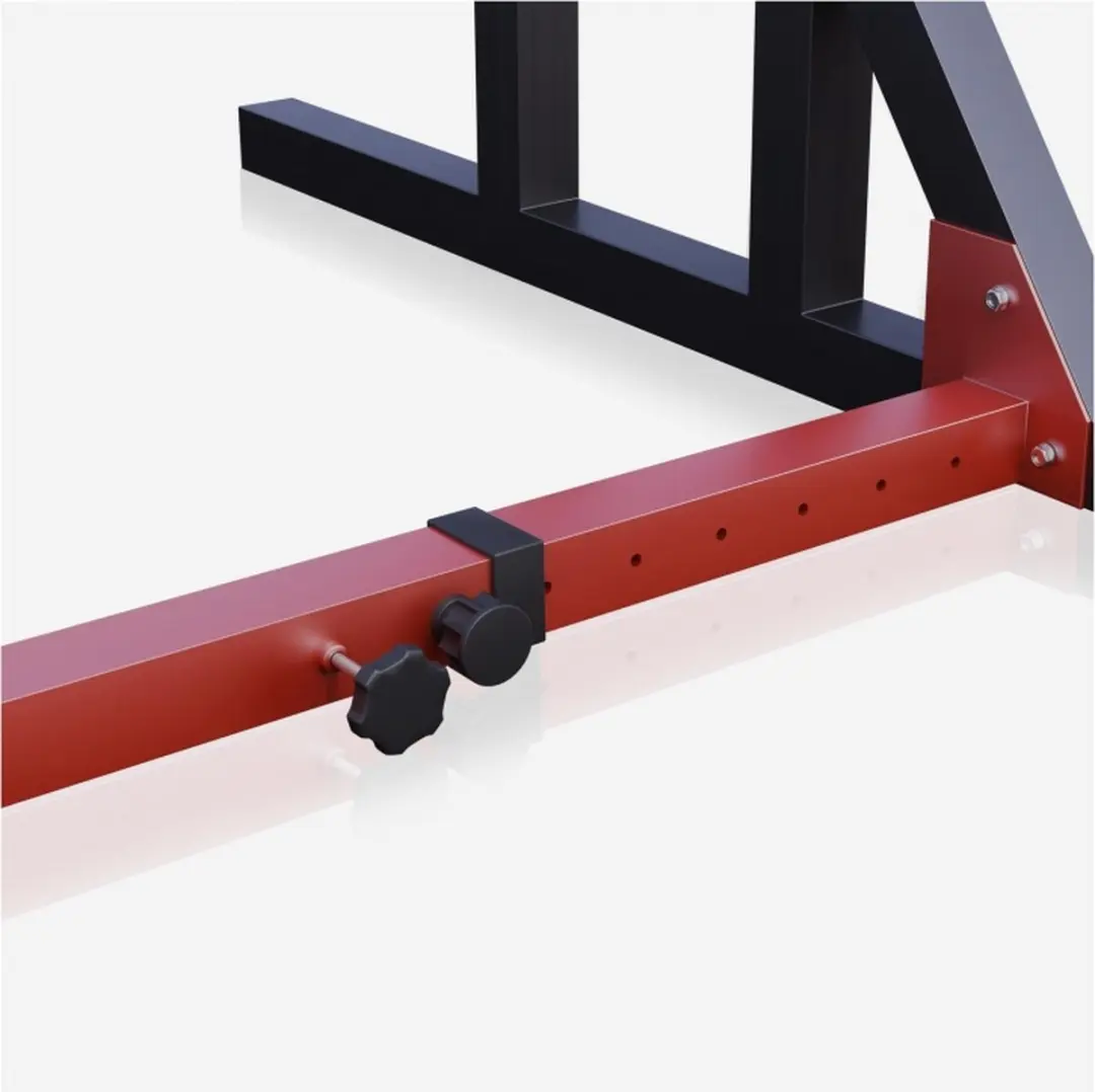 Gorilla Sports Multi Squat Rack - Squatrek & Haltersteunen - Zwart