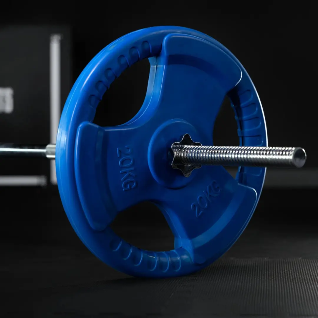 Gorilla Sports Halterschijf 2,5 kg - Gripper - Oranje
