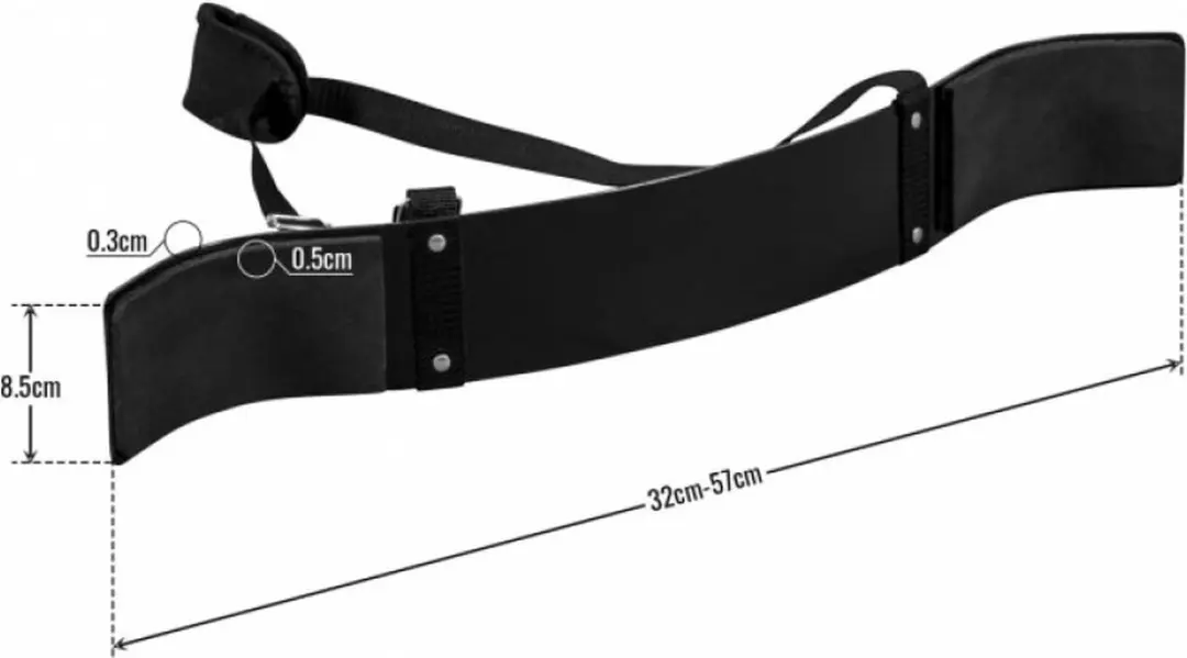 Gorilla Sports Arm Blaster - Verstelbaar Staal