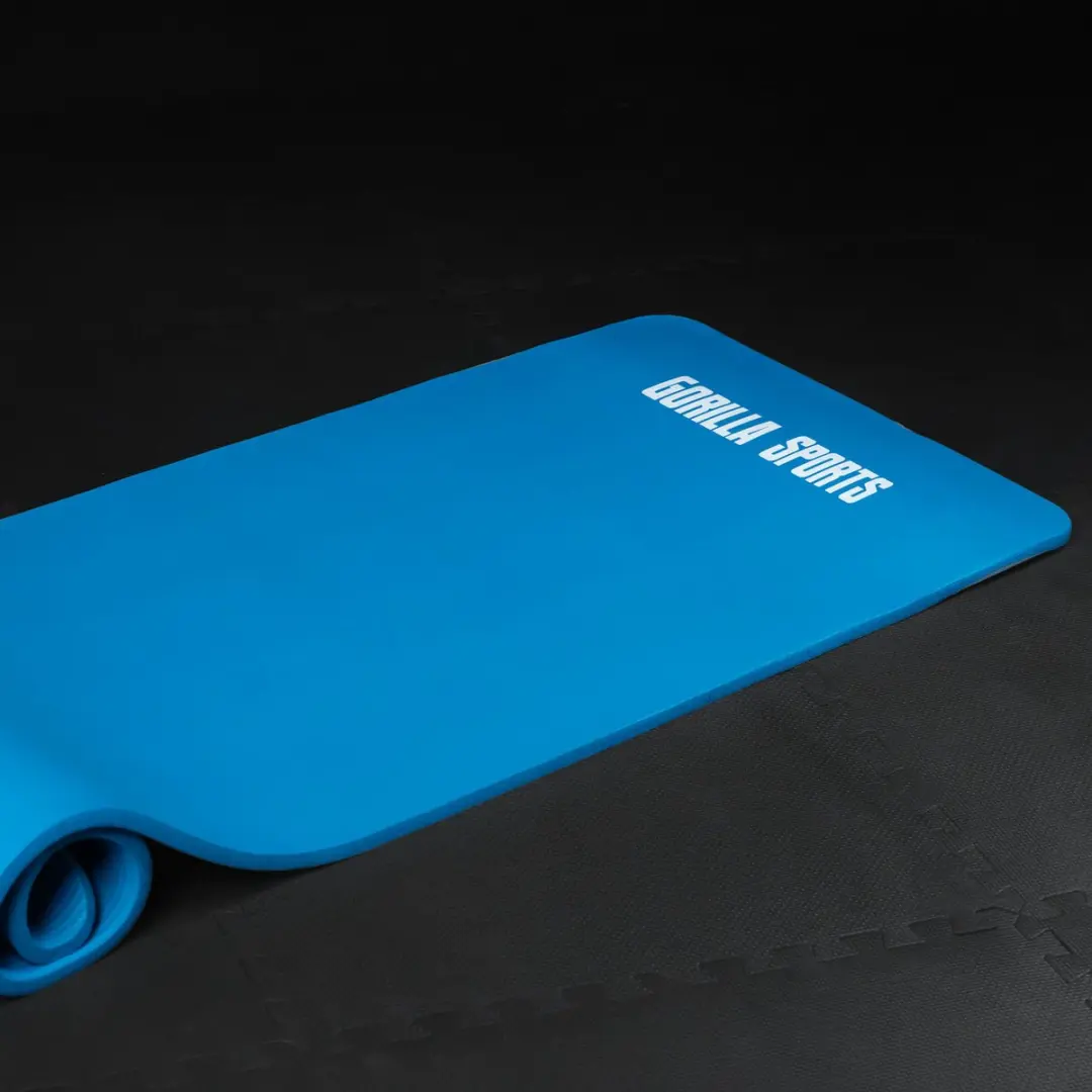 Gorilla Sports Yogamat Deluxe 190x100cm Royal Blue