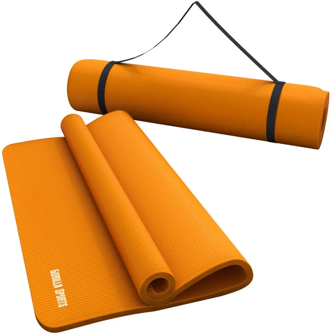 Gorilla Sports Yogamat Deluxe 190x60cm
