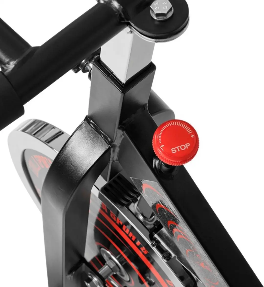Gorilla Sports Indoor Cycling Bike - Zwart
