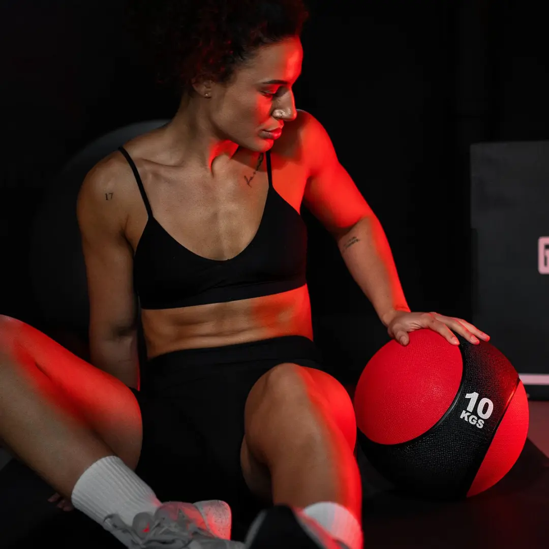 Gorilla Sports Medicijnbal 9 kg - Grijs